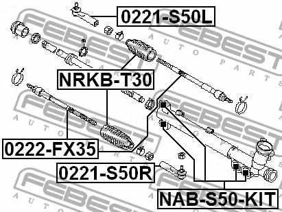 Купить Febest NAB-S50-KIT по низкой цене в Польше!