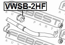 Купить Febest VWSB-2HF по низкой цене в Польше!