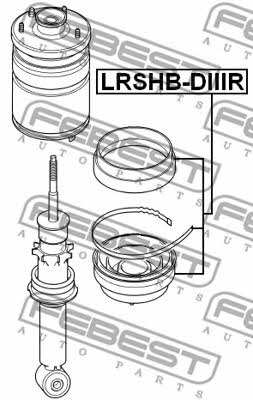 Febest Rear shock absorber boot – price 96 PLN