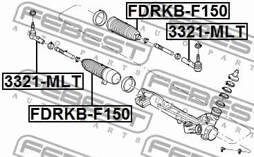 Buy Febest FDRKBF150 – good price at 2407.PL!