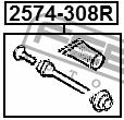 Caliper slide pin Febest 2574-308R