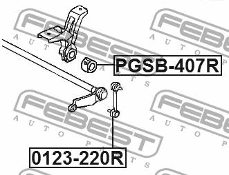 Купить Febest PGSB407R – отличная цена на 2407.PL!
