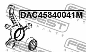 Kup Febest DAC45840041M – super cena na 2407.PL!