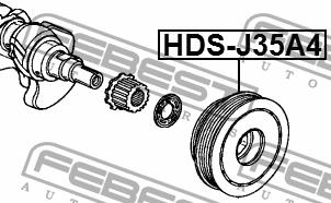 Купить Febest HDSJ35A4 – отличная цена на 2407.PL!