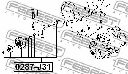 Buy Febest 0287-J31 at a low price in Poland!