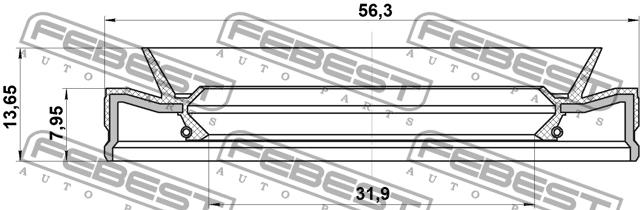 Kup Febest 95HEY33560814C – super cena na 2407.PL!