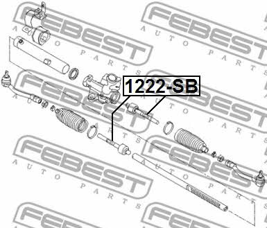 Inner Tie Rod Febest 1222-SB