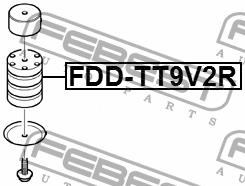 Купить Febest FDD-TT9V2R по низкой цене в Польше!