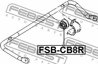 Купити Febest FSBCB8R – суперціна на 2407.PL!