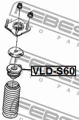 Front shock absorber bump Febest VLD-S60