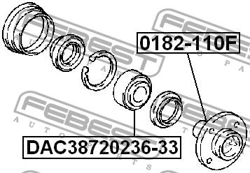 Buy Febest DAC38720236-33 at a low price in Poland!