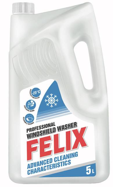 Felix 4606532003906 Winter windshield washer fluid, -25°C, 5l 4606532003906: Buy near me in Poland at 2407.PL - Good price!