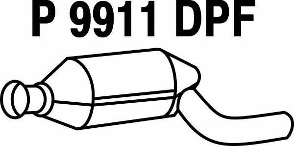 Fenno P9911DPF Фільтр сажевий DPF P9911DPF: Приваблива ціна - Купити у Польщі на 2407.PL!