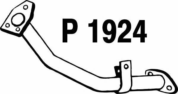 Fenno P1924 Выхлопная труба P1924: Отличная цена - Купить в Польше на 2407.PL!