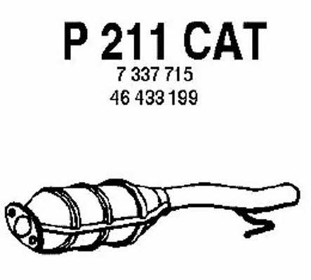 Fenno P211CAT Catalytic Converter P211CAT: Buy near me in Poland at 2407.PL - Good price!