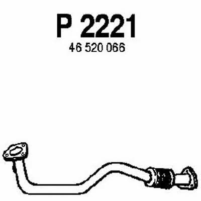 Fenno P2221 Выхлопная труба P2221: Отличная цена - Купить в Польше на 2407.PL!