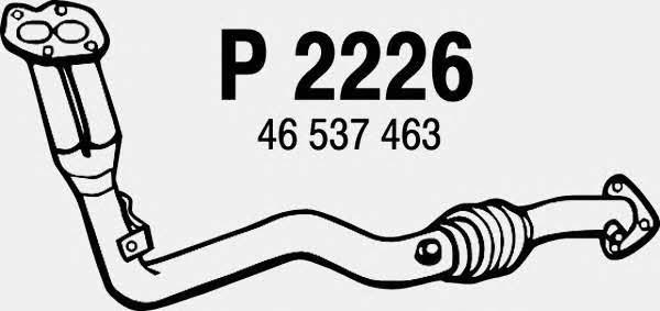 Fenno P2226 Вихлопна труба P2226: Приваблива ціна - Купити у Польщі на 2407.PL!