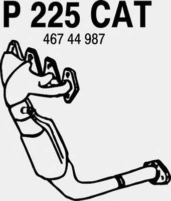 Fenno P225CAT Catalytic Converter P225CAT: Buy near me in Poland at 2407.PL - Good price!