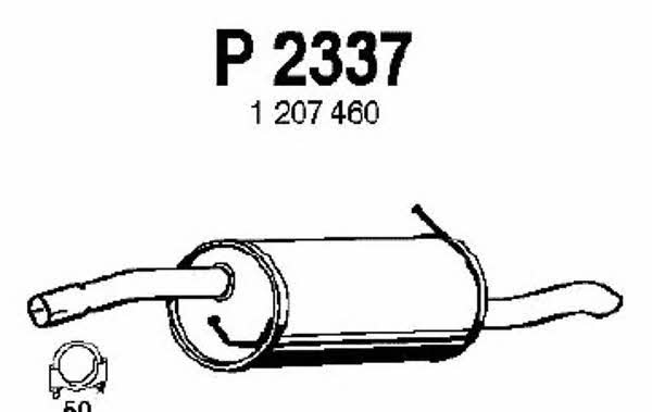 Fenno P2337 End Silencer P2337: Buy near me in Poland at 2407.PL - Good price!