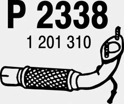 Fenno P2338 Exhaust pipe P2338: Buy near me in Poland at 2407.PL - Good price!