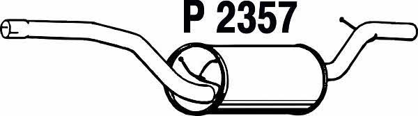 Fenno P2357 Endschalldämpfer P2357: Kaufen Sie zu einem guten Preis in Polen bei 2407.PL!