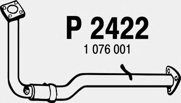 Fenno P2422 Exhaust pipe P2422: Buy near me at 2407.PL in Poland at an Affordable price!