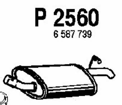 Fenno P2560 End Silencer P2560: Buy near me in Poland at 2407.PL - Good price!