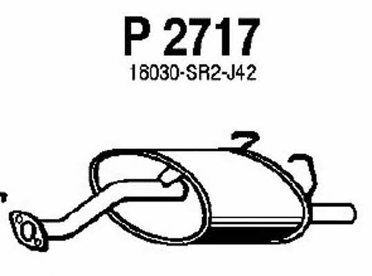 Fenno P2717 End Silencer P2717: Buy near me in Poland at 2407.PL - Good price!