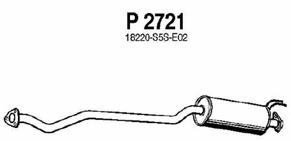 Fenno P2721 Central silencer P2721: Buy near me in Poland at 2407.PL - Good price!