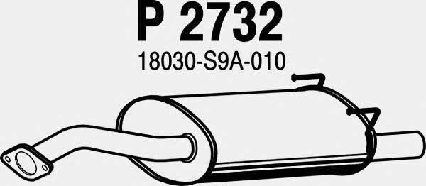 Fenno P2732 Endschalldämpfer P2732: Kaufen Sie zu einem guten Preis in Polen bei 2407.PL!