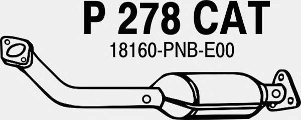 Fenno P278CAT Catalytic Converter P278CAT: Buy near me in Poland at 2407.PL - Good price!