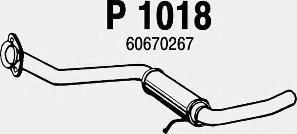 Fenno P1018 Глушник, середня частина P1018: Приваблива ціна - Купити у Польщі на 2407.PL!