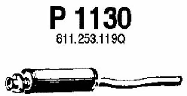 Fenno P1130 Central silencer P1130: Buy near me in Poland at 2407.PL - Good price!