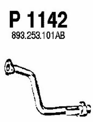 Fenno P1142 Выхлопная труба P1142: Отличная цена - Купить в Польше на 2407.PL!