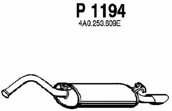 Fenno P1194 End Silencer P1194: Buy near me in Poland at 2407.PL - Good price!
