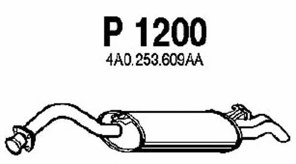 Fenno P1200 End Silencer P1200: Buy near me in Poland at 2407.PL - Good price!