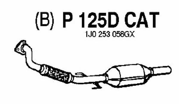 Fenno P125DCAT Catalytic Converter P125DCAT: Buy near me in Poland at 2407.PL - Good price!