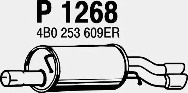 Fenno P1268 End Silencer P1268: Buy near me in Poland at 2407.PL - Good price!