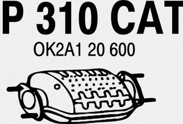 Fenno P310CAT Catalytic Converter P310CAT: Buy near me in Poland at 2407.PL - Good price!