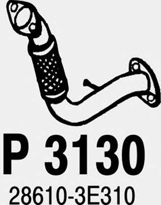 Fenno P3130 Вихлопна труба P3130: Приваблива ціна - Купити у Польщі на 2407.PL!
