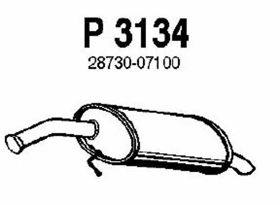 Fenno P3134 End Silencer P3134: Buy near me in Poland at 2407.PL - Good price!