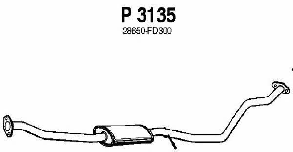Fenno P3135 Tłumik, część środkowa P3135: Dobra cena w Polsce na 2407.PL - Kup Teraz!