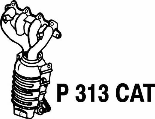 Fenno P313CAT Каталізатор P313CAT: Приваблива ціна - Купити у Польщі на 2407.PL!
