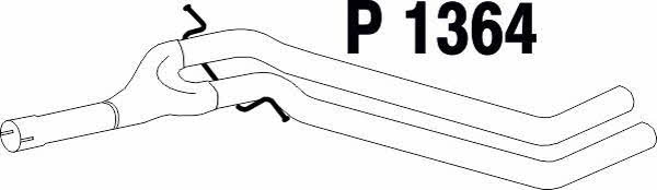 Fenno P1364 Exhaust pipe P1364: Buy near me in Poland at 2407.PL - Good price!