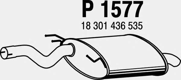 Fenno P1577 End Silencer P1577: Buy near me in Poland at 2407.PL - Good price!