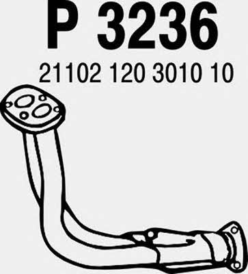 Fenno P3236 Exhaust pipe P3236: Buy near me at 2407.PL in Poland at an Affordable price!