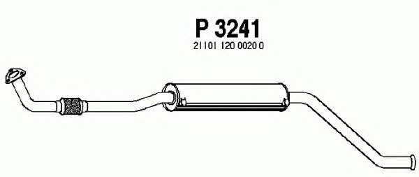 Fenno P3241 Глушитель, средняя часть P3241: Отличная цена - Купить в Польше на 2407.PL!