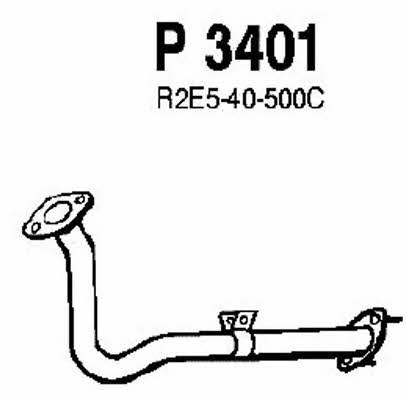 Fenno P3401 Exhaust pipe P3401: Buy near me in Poland at 2407.PL - Good price!