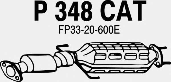 Fenno P348CAT Catalytic Converter P348CAT: Buy near me in Poland at 2407.PL - Good price!