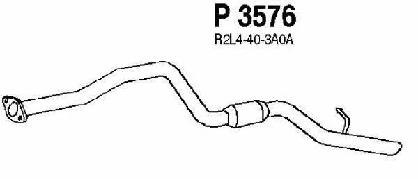Fenno P3576 End Silencer P3576: Buy near me in Poland at 2407.PL - Good price!